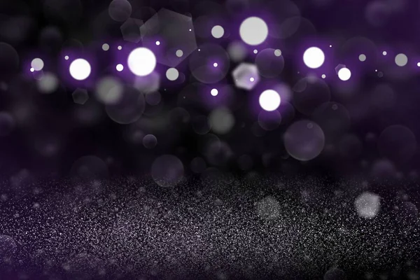 Фиолетовый Красивый Сияющий Абстрактный Блеск Заднего Плана Огни Обезжиренные Bokeh — стоковое фото