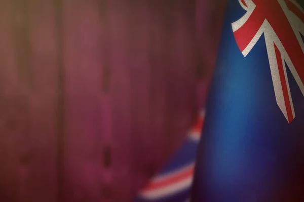 Bandera Colgante Nueva Zelanda Para Día Del Honor Los Veteranos — Foto de Stock