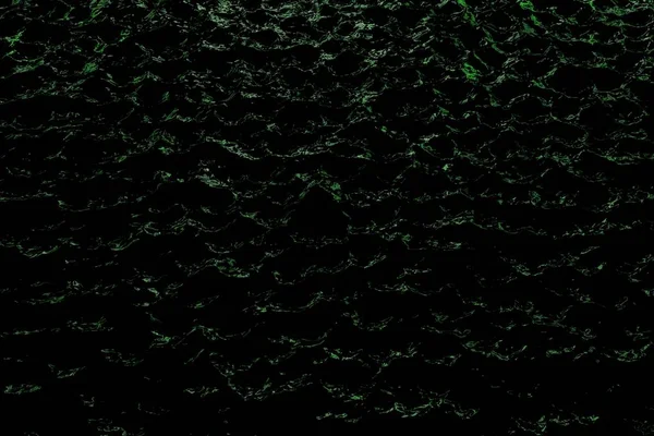 Underbar Grön Lysande Holiday Mörka Vatten Abstrakt Bakgrund Elektriskt Ljus — Stockfoto