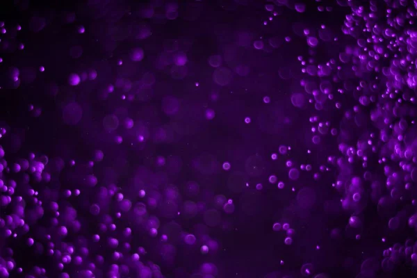 Pretty Purple Plenty Flying Shining Sparkles Bokeh Texture Abstract Photo — Stock Photo, Image