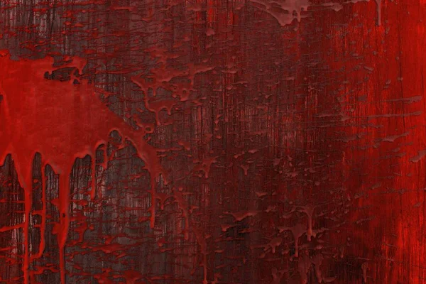 Фантастична Червона Старовинна Тарілка Текстурою Бетонних Плям Абстрактний Фото Фон — стокове фото