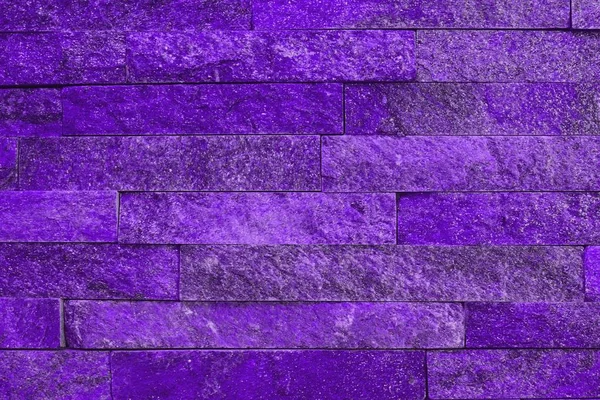 Design Shabby Purple Natural Quartzite Stone Bricks Texture Background Use — Stock Photo, Image