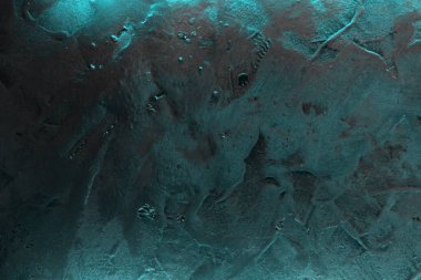 güzel açık mavi parlayan şekilli sıva doku - soyut fotoğraf arka plan yaşlı