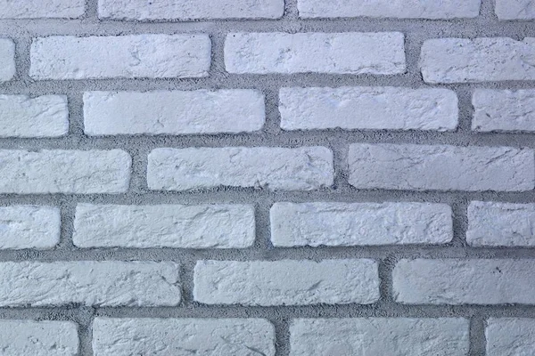 Ładny Brudny Niebieski Cegły Ściany Tekstury Tło Użyj — Zdjęcie stockowe