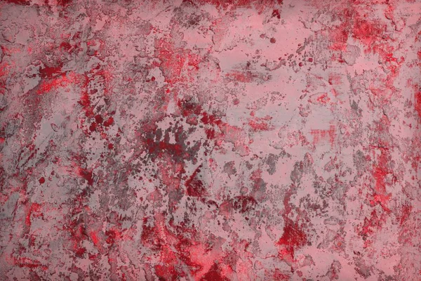 Jolie Rouge Très Rétro Texture Stuc Mur Fond Photo Abstrait — Photo