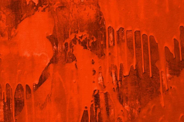 Красива Червона Старовинна Підлога Текстурою Крапель Фарби Абстрактний Фото Фон — стокове фото