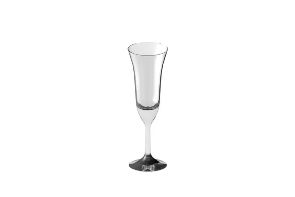 Pousse Café Multi Gelaagde Cocktail Glazen Geïsoleerd Wit Glas Drinken — Stockfoto