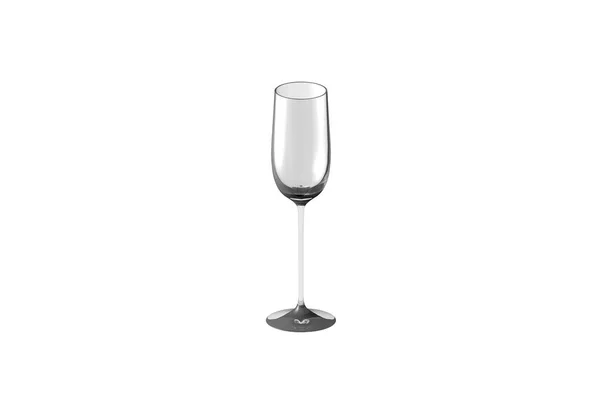コーディアル リキュール グラス ホワイト ガラスを飲む上で分離をレンダリング イラストレーション — ストック写真
