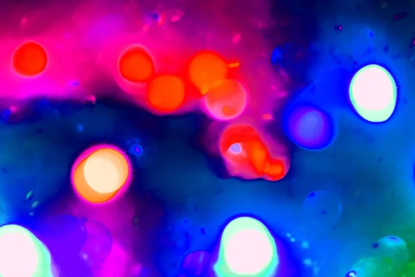 Mooie Grote Kleurrijke Sparkles Bokeh Texture Abstracte Fotoachtergrond — Stockfoto