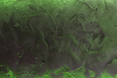 güzel yeşil yaratıcı parlak kabartma Venedik sıva doku - soyut fotoğraf arka plan