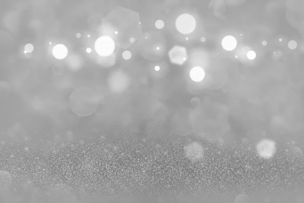 Fantastisk Ljus Abstrakt Bakgrund Glitter Ljus Defocused Bokeh Festlig Mockup — Stockfoto