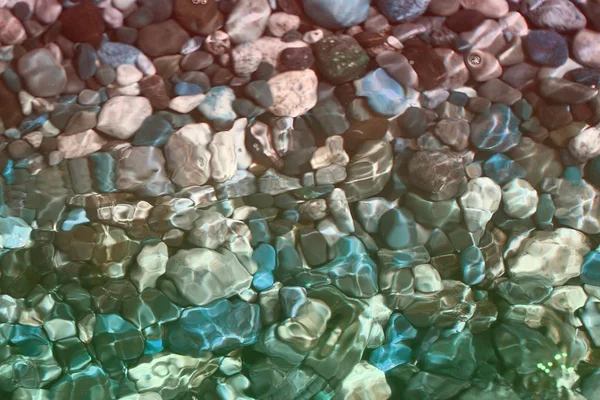 Prachtige Mousserende Meer Nat Door Water Textuur Abstracte Foto Achterwand — Stockfoto
