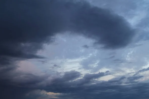 Amazing bright soft partially cloudy sky for using in design as background. — Stock Photo, Image