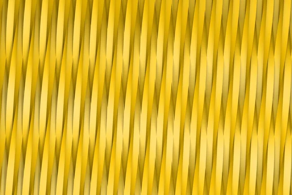 Sci-Fi oranžová 3d ilustrace abstraktní pozadí - geometrické plochy tvoří extrudovaný tvar hvězdy, oslavy koncepce — Stock fotografie