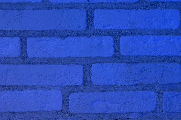 abstract shabby blue brick wall texture for design purposes.