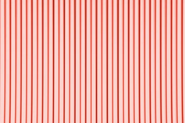 Surfaces volumétriques formées par forme de coeur extrudé, février le 14ème concept - belle illustration 3D rouge de fond abstrait — Photo