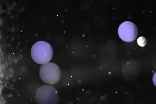 블루 거대한 멀티 컬러 스파클 보케 텍스처 - 귀여운 추상 사진 배경 — 스톡 사진