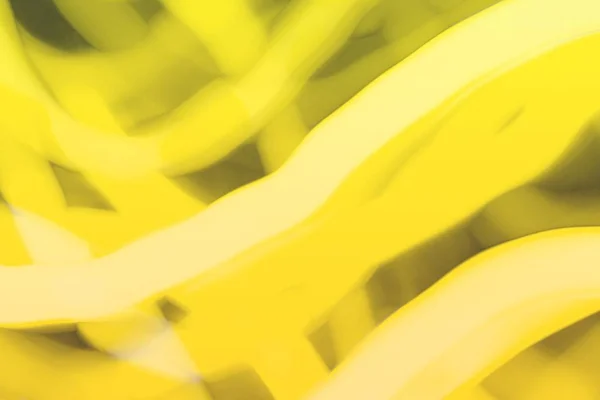 Amarillo brillante movimiento desplazado luces de Navidad textura - fondo de foto abstracto maravilloso — Foto de Stock