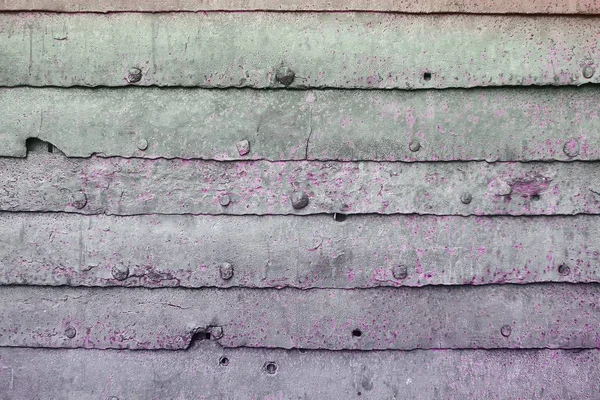 오래된 분홍색 줄무늬 금속 도금 갑옷 질감 - 꽤 추상사진 배경 — 스톡 사진
