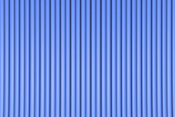Surfaces géométriques formées en forme de cœur extrudé, concept du 14 février - belle illustration 3D bleue de fond abstrait — Photo