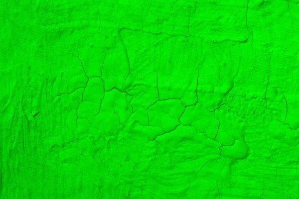 Vert créatif rugueux texture de peinture cassée - merveilleux fond photo abstrait — Photo
