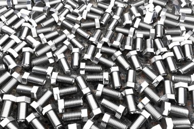 asfalt pins - güzel endüstriyel 3d illüstrasyon, sanat için görüntü kullanarak 