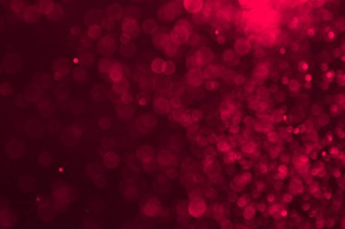 kırmızı çok düşen Parıltılar bir renk bokeh doku - sevimli soyut fotoğraf arka plan