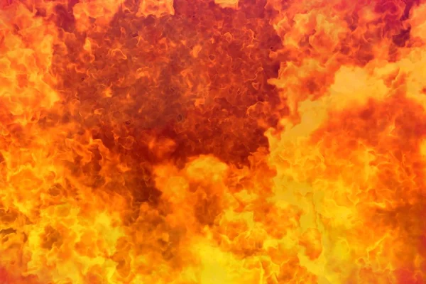 Fundo abstrato - textura de fogo selvagem ardente mágico, ilustração 3D de fogo — Fotografia de Stock