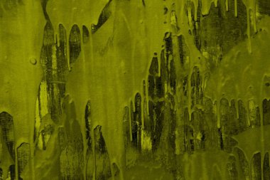 boya lekeleri doku ile sarı yüzey tasarımı - fantastik soyut fotoğraf arka plan