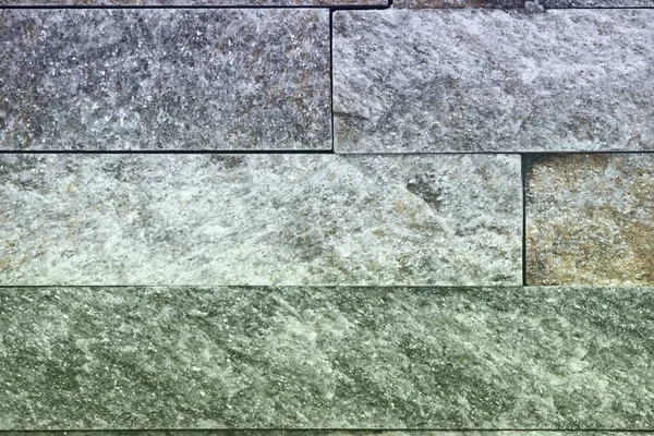 Streszczenie shabby kwarcyt naturalnych kamiennych cegieł tekstury do użytku jako tło. — Zdjęcie stockowe