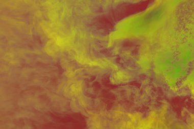 Duman renkli arka plan veya doku Sevimli yoğun mistik bulutlar - duman 3d illüstrasyon