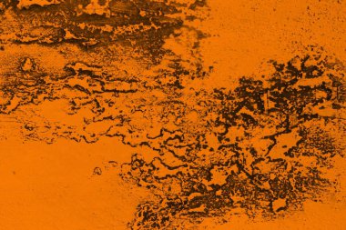 kaba boya dokusunda büyük turuncu çizikler - harika soyut fotoğraf arkaplanı