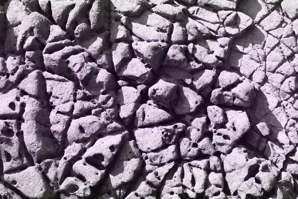 Natürliche raue Burgwand Nahaufnahme Textur - ziemlich abstrakte Foto Hintergrund — Stockfoto
