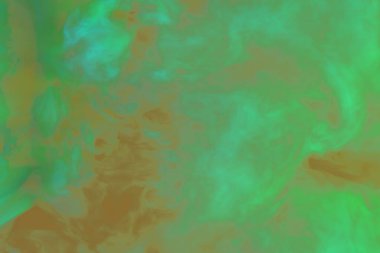 Hoş, koyu renkli dumanlı fantezi bulutları renkli arka plan veya doku - dumanın üç boyutlu gösterimi