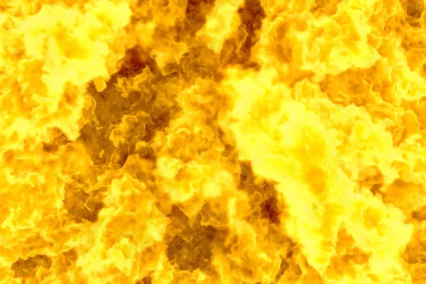Geheimnis feurige Lava abstrakten Hintergrund oder Textur - Feuer 3D-Illustration — Stockfoto