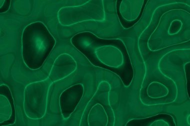 Düz kıvrımlı, dijital grafik arkaplan ya da desen çizimi ile deniz yeşili desen