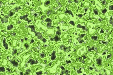 Güzel yeşil, soyut, çılgın dijital sanat arkaplanı çizimi