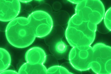 sanatsal modern yeşil parlak organik ışıldayan şablon dijital olarak yapılmış arkaplan dokusu çizimi