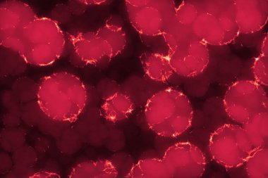 Güzel gölgeli organik hasarlı dijital sanat dokusu çizimi