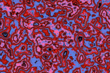 şirin soyut zehirli bilgisayar grafikleri desen çizimi