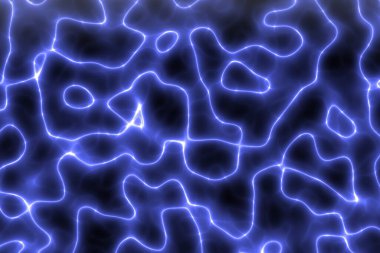 Eski aqua dijital grafik dokusu resimlemesindeki yaratıcı mavi enerjik ışıklar