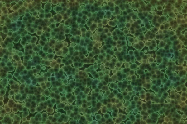 美しい有機生活細胞をデザインするCgテクスチャイラスト — ストック写真