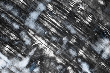 Bir sürü çizik izi olan eski, güzel ahşap bir doku. Soyut fotoğraf arkaplanı.