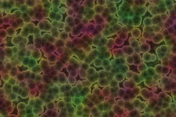 Tervezés Elképesztő Nagy Mennyiségű Bio Élő Sejtek Számítógépes Grafika Textúra — Stock Fotó