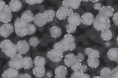 yaratıcı gölgeli biyogrunge dijital olarak çizilmiş doku veya arkaplan illüstrasyonu