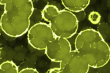 Sevimli, sarı, organik, eski arkaplan dokusu çizimi