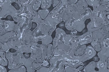 Modern parlak eritilmiş kabataslak metal bilgisayar grafikleri desen çizimi