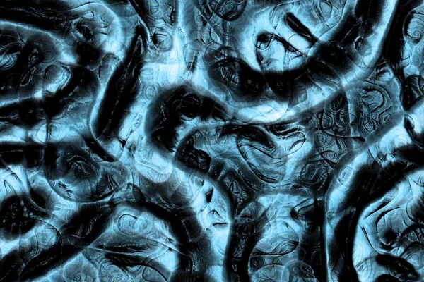 Design Erstaunlich Hellblau Bio Kriechenden Relief Digital Gezeichnet Textur Halloween — Stockfoto