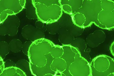 sanatsal yeşil derin biyolojik kirli bilgisayar grafiksel arkaplan çizimi