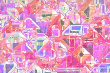 sanatsal siber bilgisayar şablonu bilgisayar grafik dokusu arkaplan resimlemesi